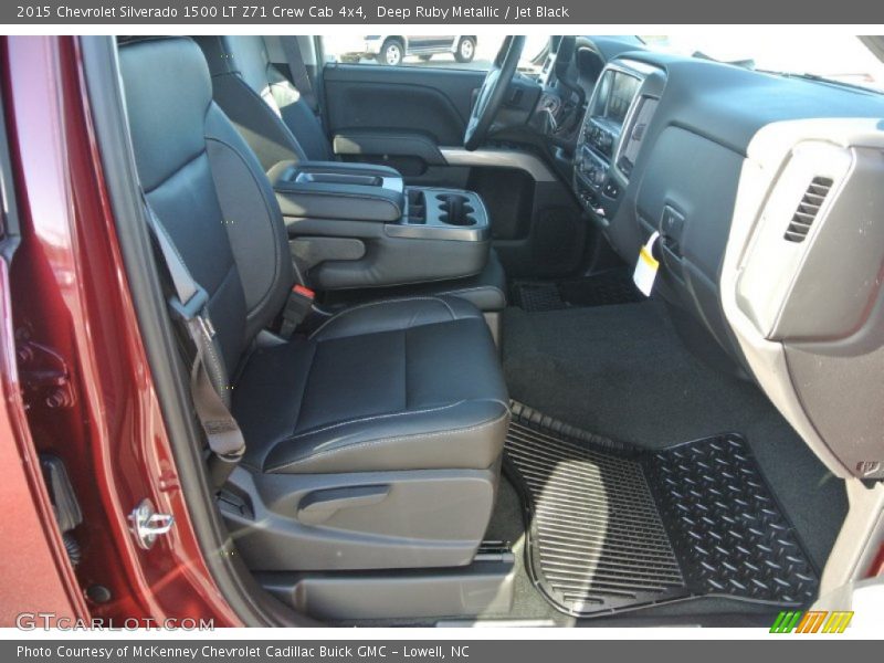 Deep Ruby Metallic / Jet Black 2015 Chevrolet Silverado 1500 LT Z71 Crew Cab 4x4