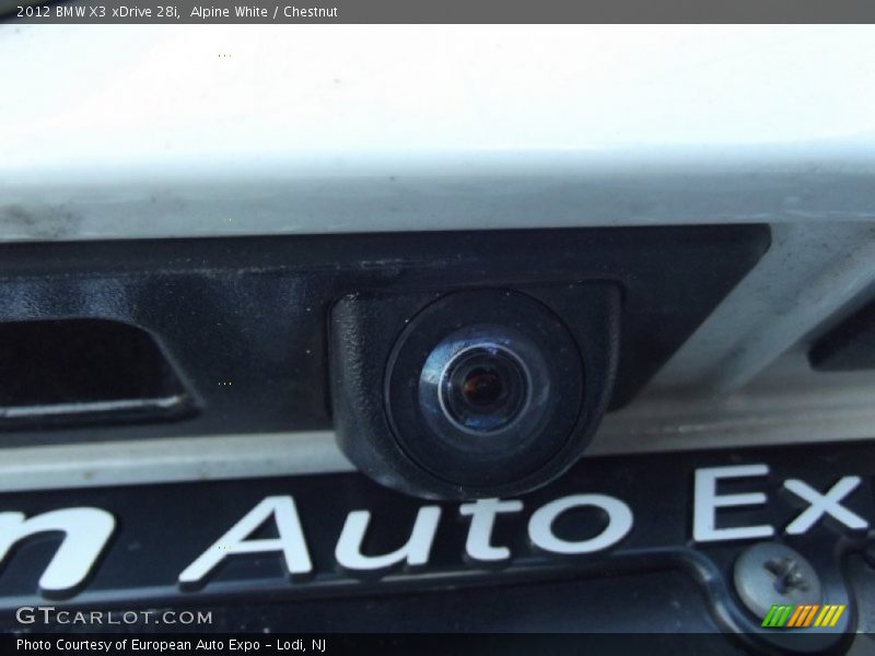 Alpine White / Chestnut 2012 BMW X3 xDrive 28i