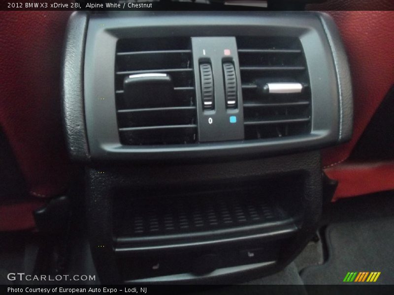 Alpine White / Chestnut 2012 BMW X3 xDrive 28i