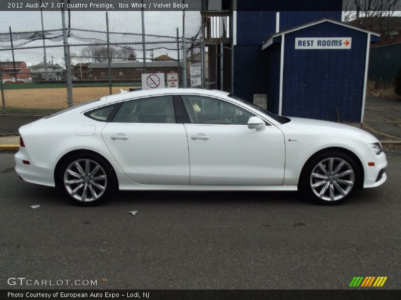 Ibis White / Velvet Beige 2012 Audi A7 3.0T quattro Prestige