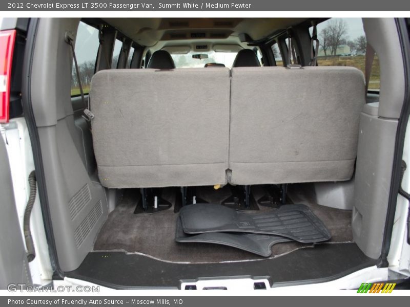 Summit White / Medium Pewter 2012 Chevrolet Express LT 3500 Passenger Van