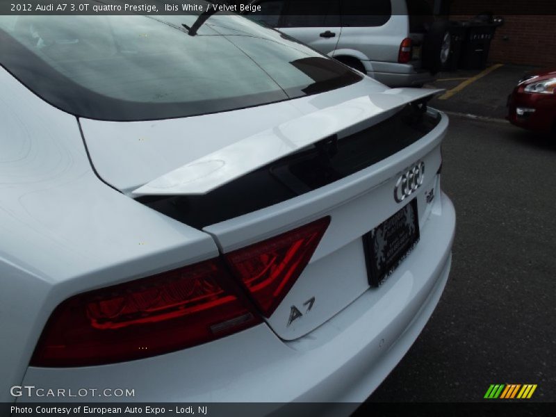 Ibis White / Velvet Beige 2012 Audi A7 3.0T quattro Prestige