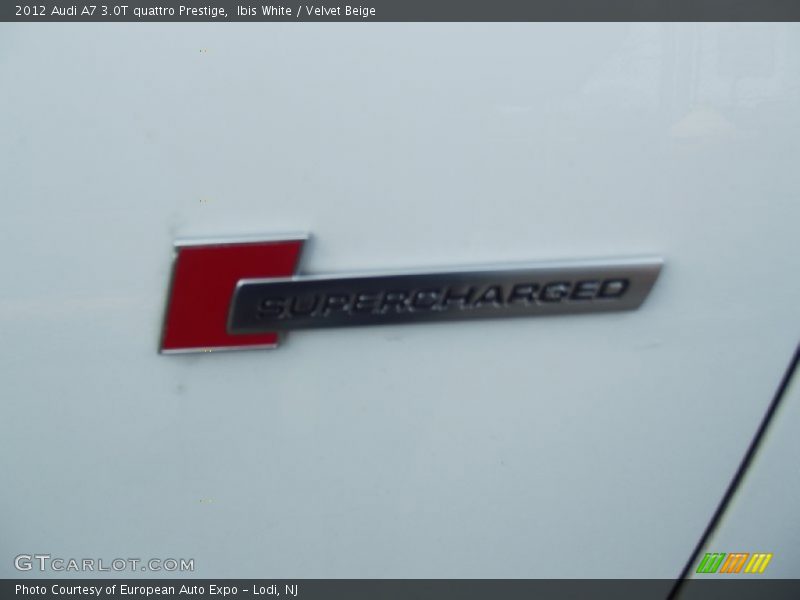 Ibis White / Velvet Beige 2012 Audi A7 3.0T quattro Prestige