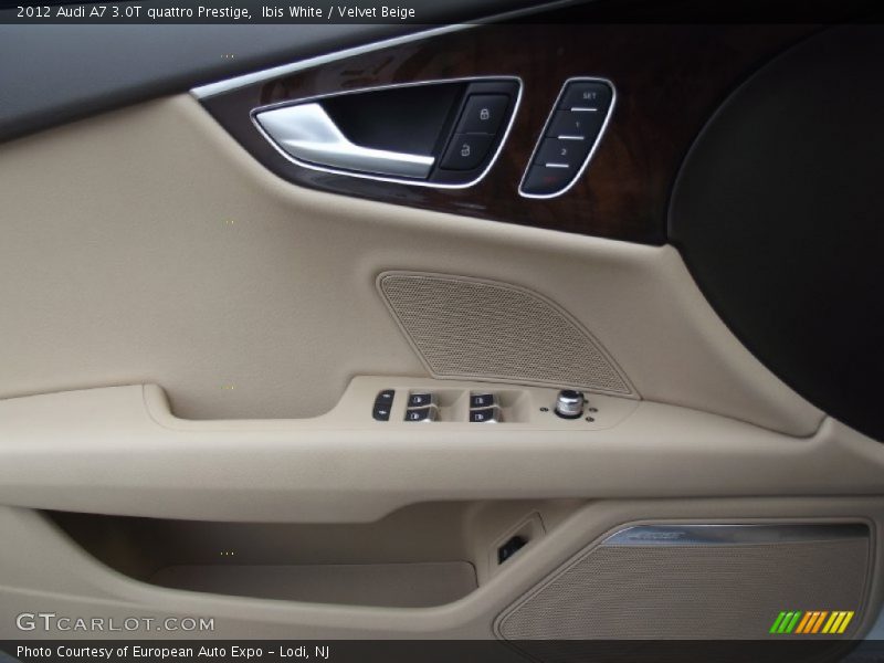 Ibis White / Velvet Beige 2012 Audi A7 3.0T quattro Prestige
