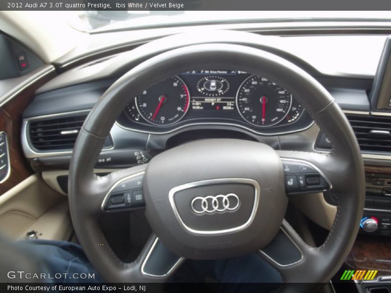 Ibis White / Velvet Beige 2012 Audi A7 3.0T quattro Prestige