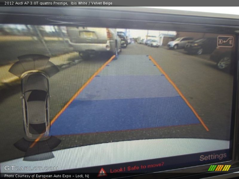 Ibis White / Velvet Beige 2012 Audi A7 3.0T quattro Prestige