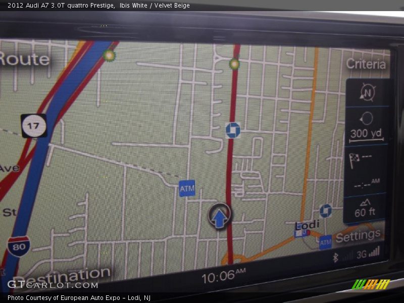 Ibis White / Velvet Beige 2012 Audi A7 3.0T quattro Prestige