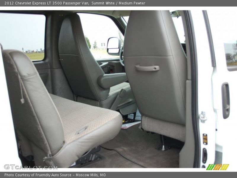 Summit White / Medium Pewter 2012 Chevrolet Express LT 3500 Passenger Van