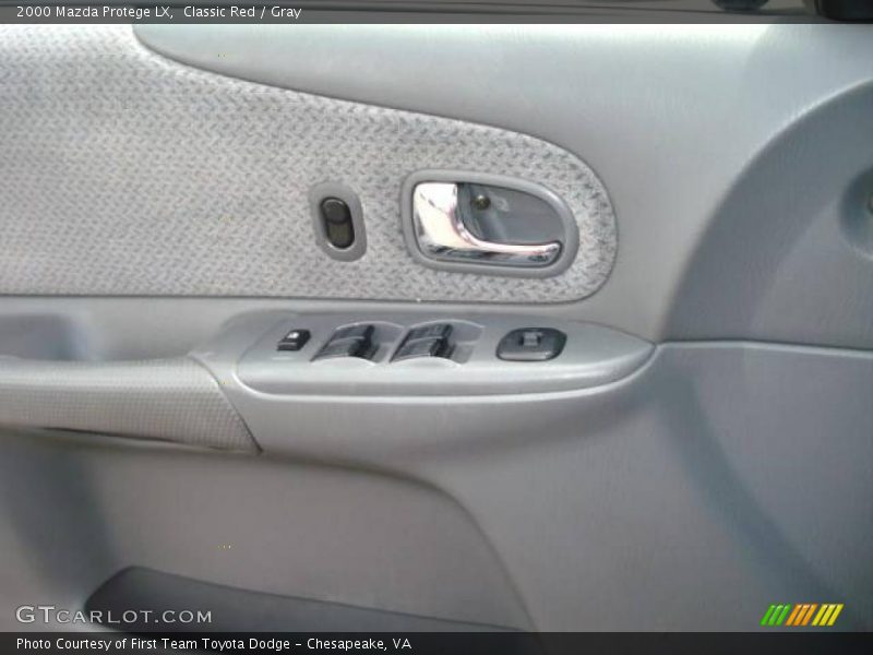 Classic Red / Gray 2000 Mazda Protege LX