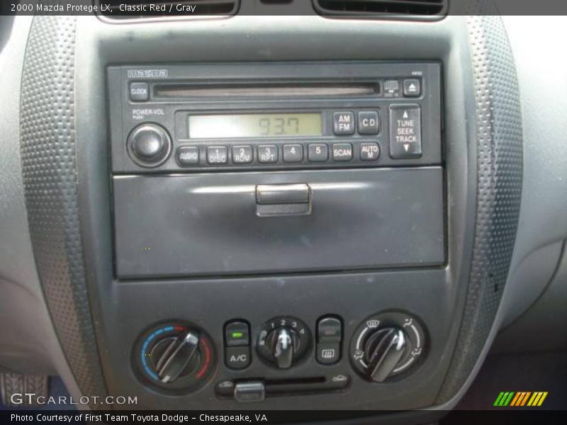 Classic Red / Gray 2000 Mazda Protege LX