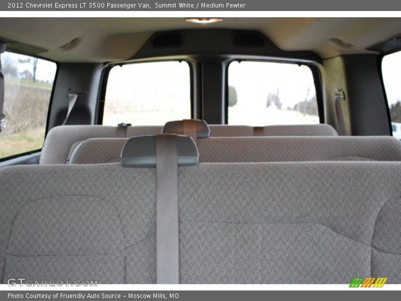 Summit White / Medium Pewter 2012 Chevrolet Express LT 3500 Passenger Van