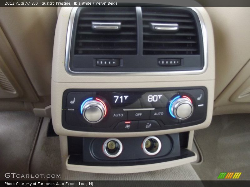 Ibis White / Velvet Beige 2012 Audi A7 3.0T quattro Prestige