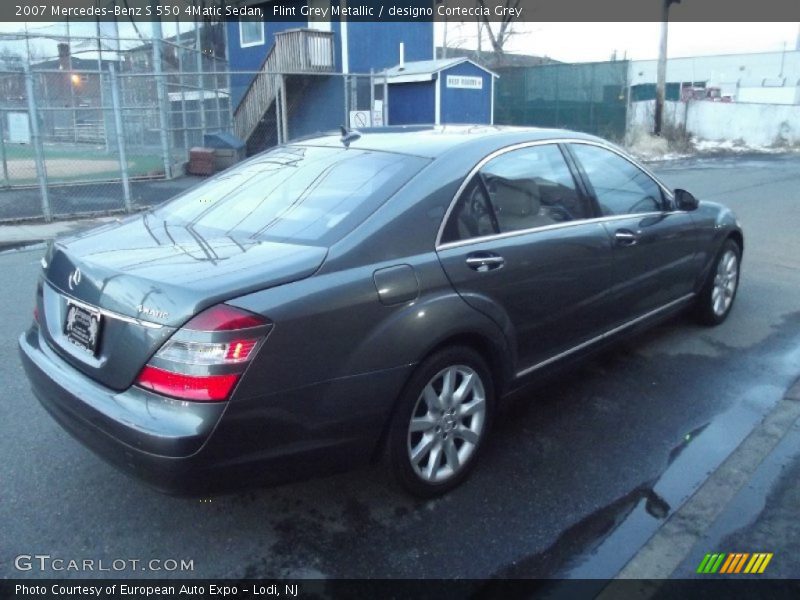 Flint Grey Metallic / designo Corteccia Grey 2007 Mercedes-Benz S 550 4Matic Sedan