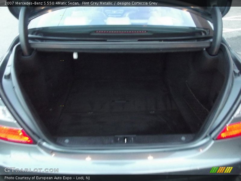 Flint Grey Metallic / designo Corteccia Grey 2007 Mercedes-Benz S 550 4Matic Sedan