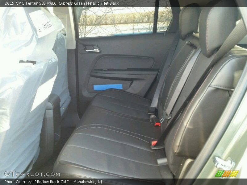 Cypress Green Metallic / Jet Black 2015 GMC Terrain SLE AWD