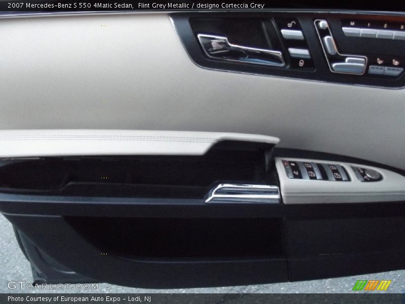 Flint Grey Metallic / designo Corteccia Grey 2007 Mercedes-Benz S 550 4Matic Sedan