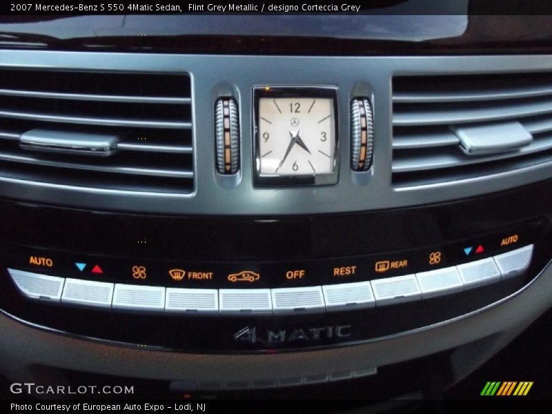Flint Grey Metallic / designo Corteccia Grey 2007 Mercedes-Benz S 550 4Matic Sedan