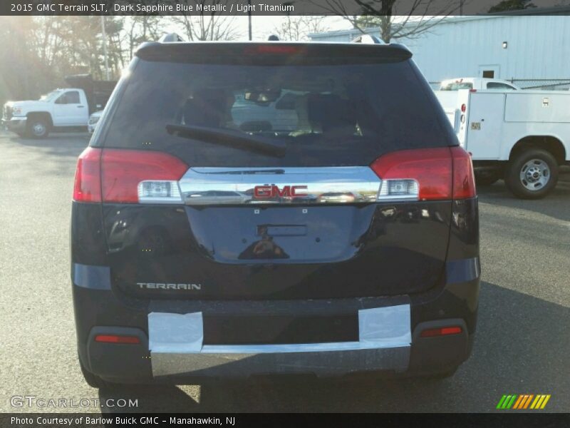 Dark Sapphire Blue Metallic / Light Titanium 2015 GMC Terrain SLT