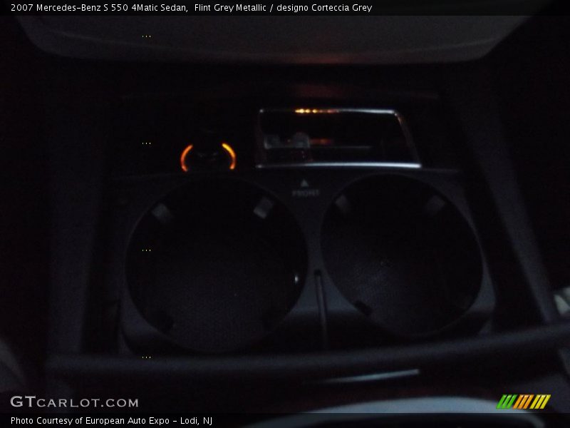 Flint Grey Metallic / designo Corteccia Grey 2007 Mercedes-Benz S 550 4Matic Sedan