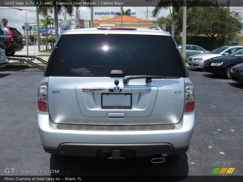 Diamond Silver Metallic / Carbon Black 2009 Saab 9-7X 4.2i AWD