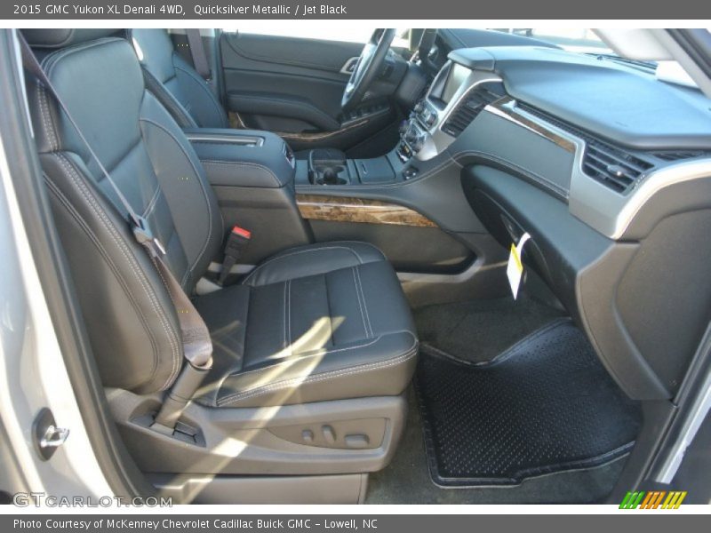 Quicksilver Metallic / Jet Black 2015 GMC Yukon XL Denali 4WD