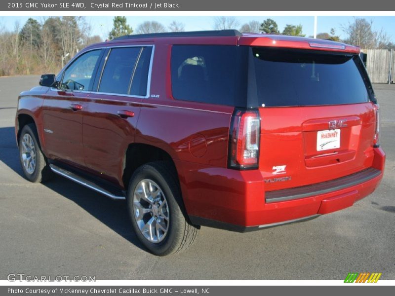 Crystal Red Tintcoat / Jet Black 2015 GMC Yukon SLE 4WD