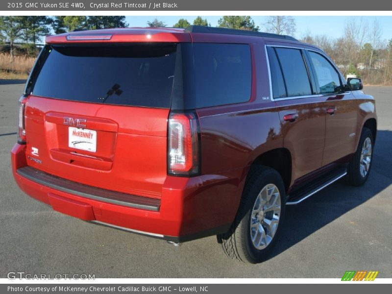 Crystal Red Tintcoat / Jet Black 2015 GMC Yukon SLE 4WD