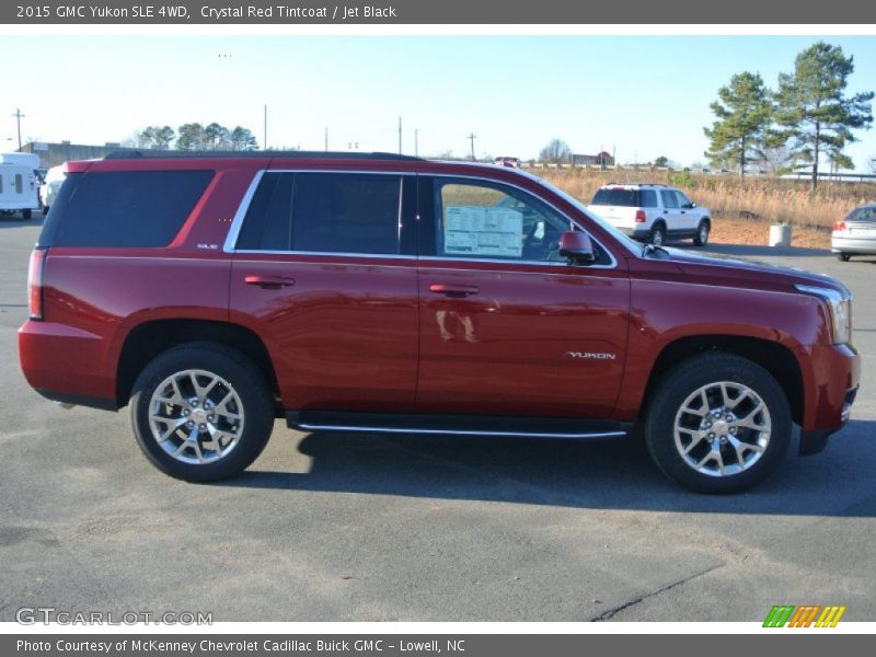 Crystal Red Tintcoat / Jet Black 2015 GMC Yukon SLE 4WD