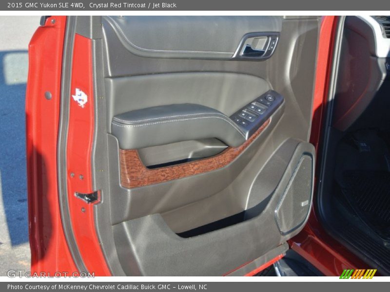 Crystal Red Tintcoat / Jet Black 2015 GMC Yukon SLE 4WD