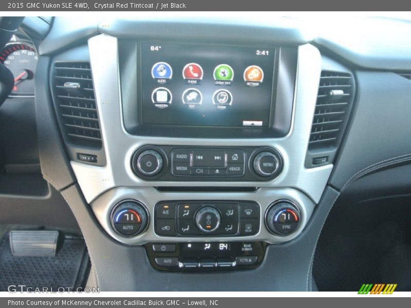 Crystal Red Tintcoat / Jet Black 2015 GMC Yukon SLE 4WD