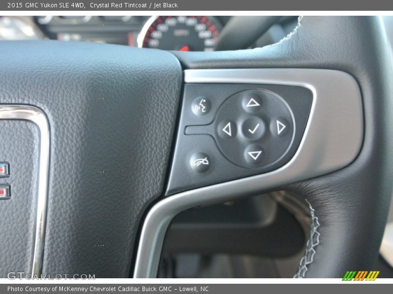 Crystal Red Tintcoat / Jet Black 2015 GMC Yukon SLE 4WD