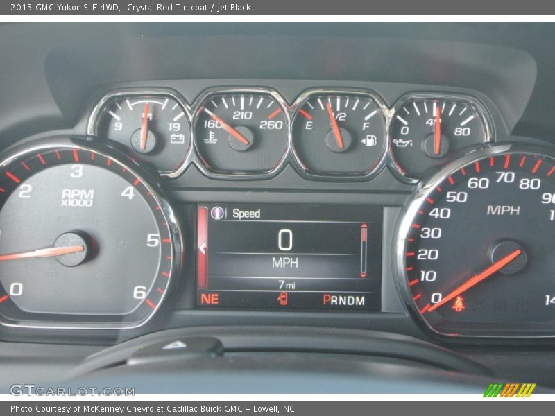 Crystal Red Tintcoat / Jet Black 2015 GMC Yukon SLE 4WD