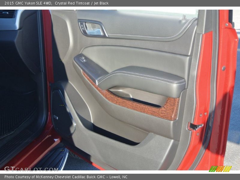 Crystal Red Tintcoat / Jet Black 2015 GMC Yukon SLE 4WD