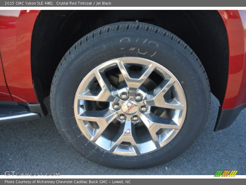 Crystal Red Tintcoat / Jet Black 2015 GMC Yukon SLE 4WD