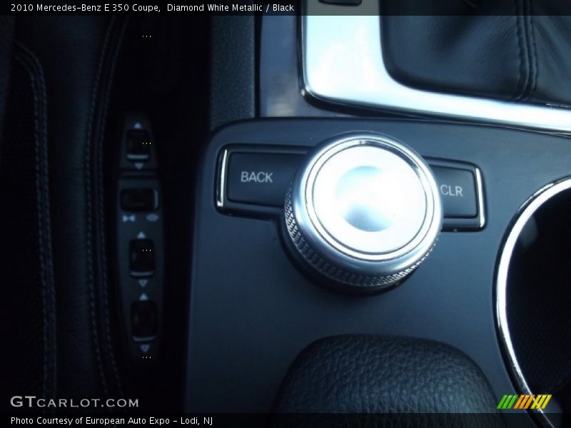 Diamond White Metallic / Black 2010 Mercedes-Benz E 350 Coupe