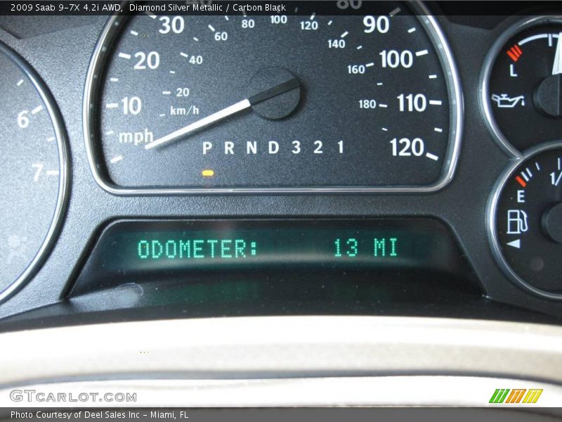 Diamond Silver Metallic / Carbon Black 2009 Saab 9-7X 4.2i AWD