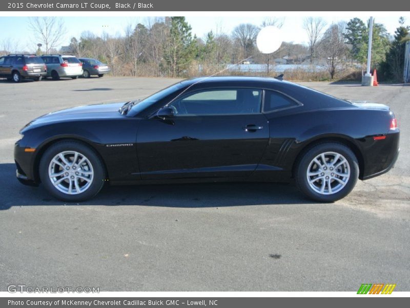 Black / Black 2015 Chevrolet Camaro LT Coupe