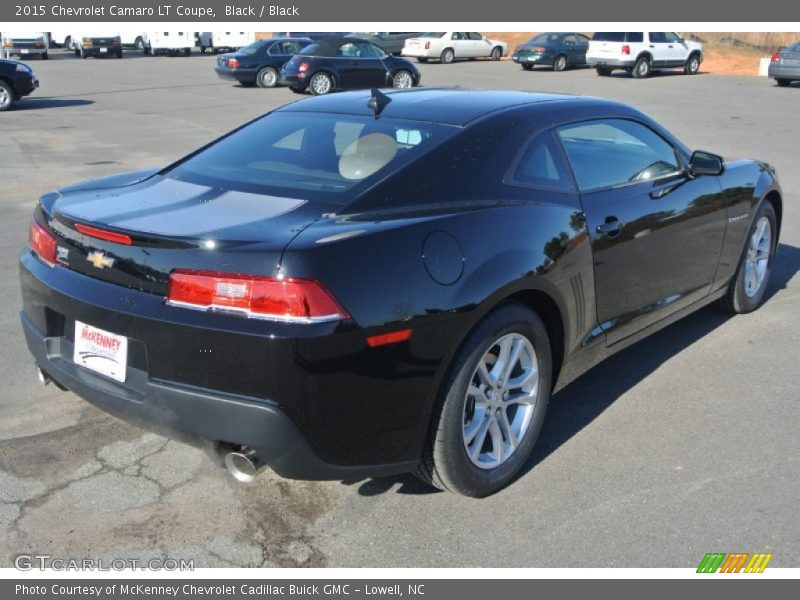 Black / Black 2015 Chevrolet Camaro LT Coupe