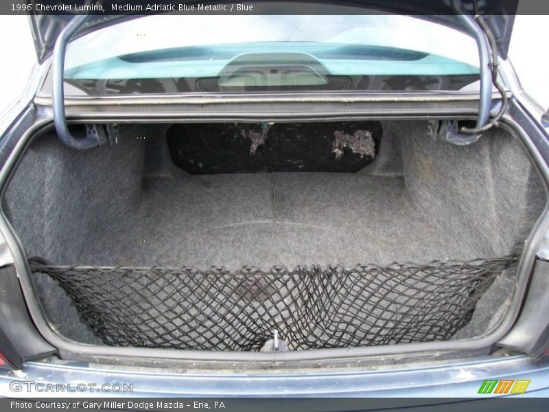 Medium Adriatic Blue Metallic / Blue 1996 Chevrolet Lumina