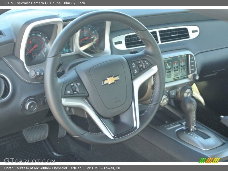 Black / Black 2015 Chevrolet Camaro LT Coupe