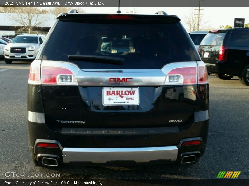 Onyx Black / Jet Black 2015 GMC Terrain Denali AWD