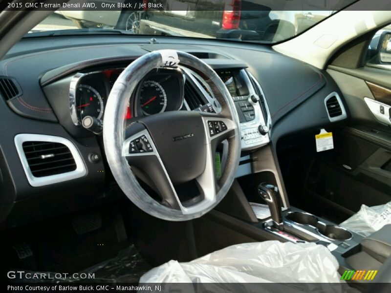 Onyx Black / Jet Black 2015 GMC Terrain Denali AWD