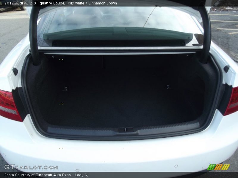 Ibis White / Cinnamon Brown 2012 Audi A5 2.0T quattro Coupe