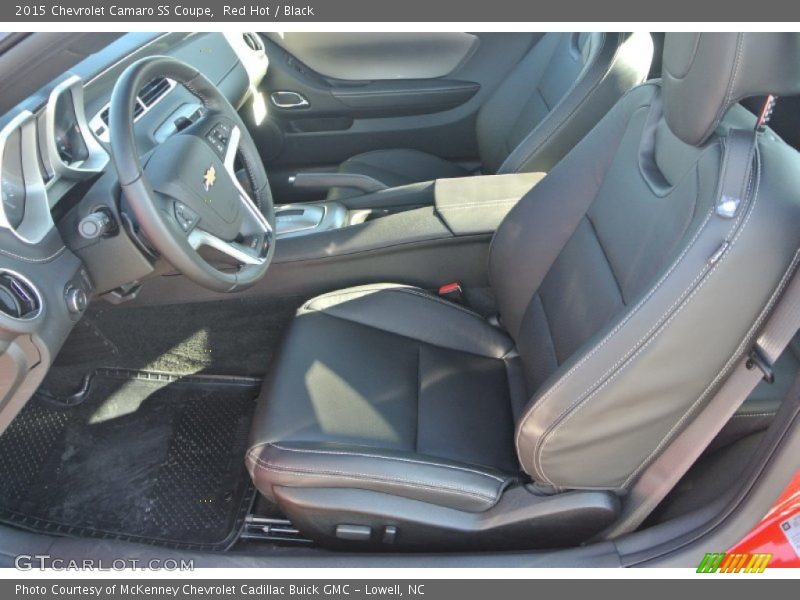Red Hot / Black 2015 Chevrolet Camaro SS Coupe