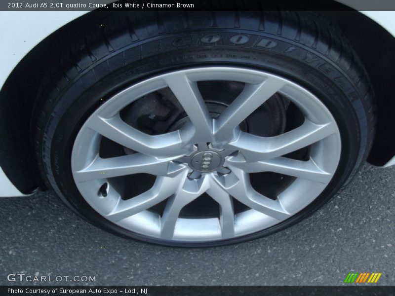 Ibis White / Cinnamon Brown 2012 Audi A5 2.0T quattro Coupe