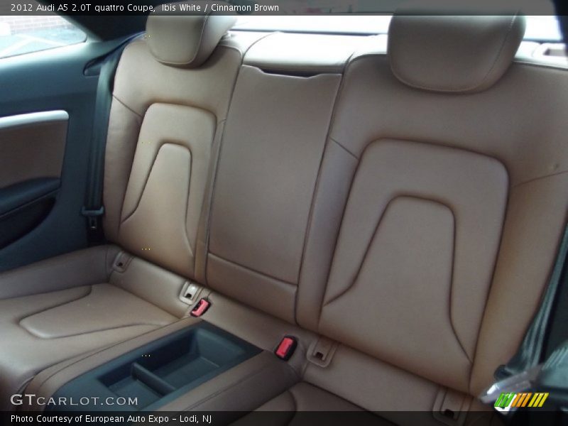 Ibis White / Cinnamon Brown 2012 Audi A5 2.0T quattro Coupe