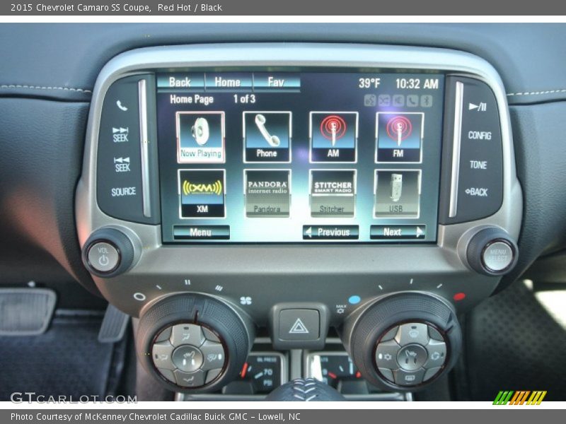 Red Hot / Black 2015 Chevrolet Camaro SS Coupe