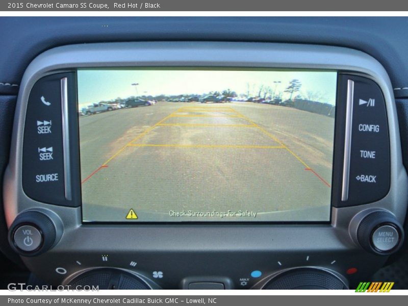 Red Hot / Black 2015 Chevrolet Camaro SS Coupe
