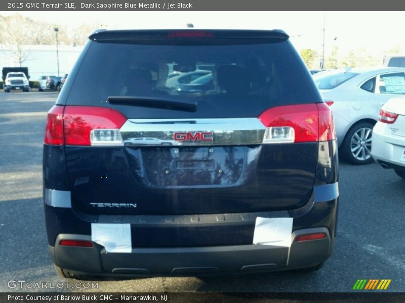 Dark Sapphire Blue Metallic / Jet Black 2015 GMC Terrain SLE