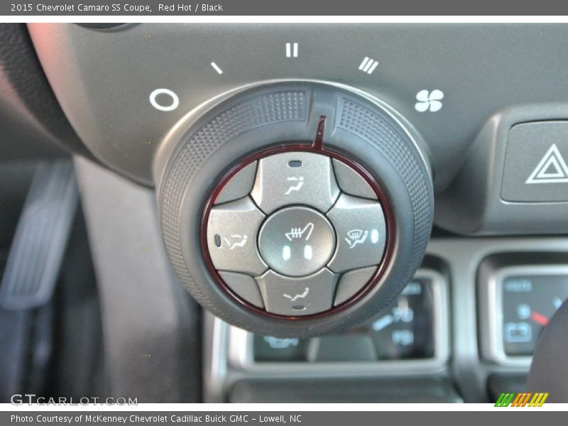 Red Hot / Black 2015 Chevrolet Camaro SS Coupe